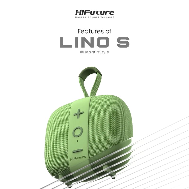 ลำโพงบลูทูธ HIFUTURE LINO S 12W สีน้ำเงิน